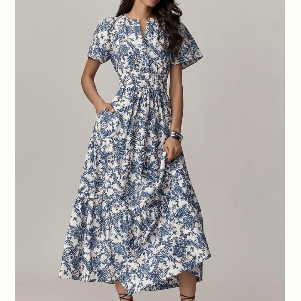 NEW Anthropologie Somerset Maxi Dress XL